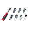 Portable Ratchet Wrench Shaking Head Interchangeable Combination Set Rotatable 180 °Removable Flexible Torque Spanner