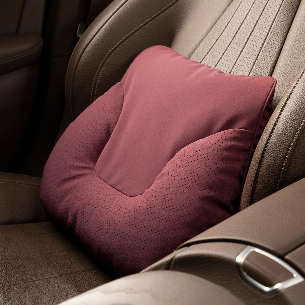 Universal Car Headrest Waist Pillow Car Accessories For Mercedes Benz AMG GLE C260 W164 W211 W212 Neck Pillow Lumbar Support