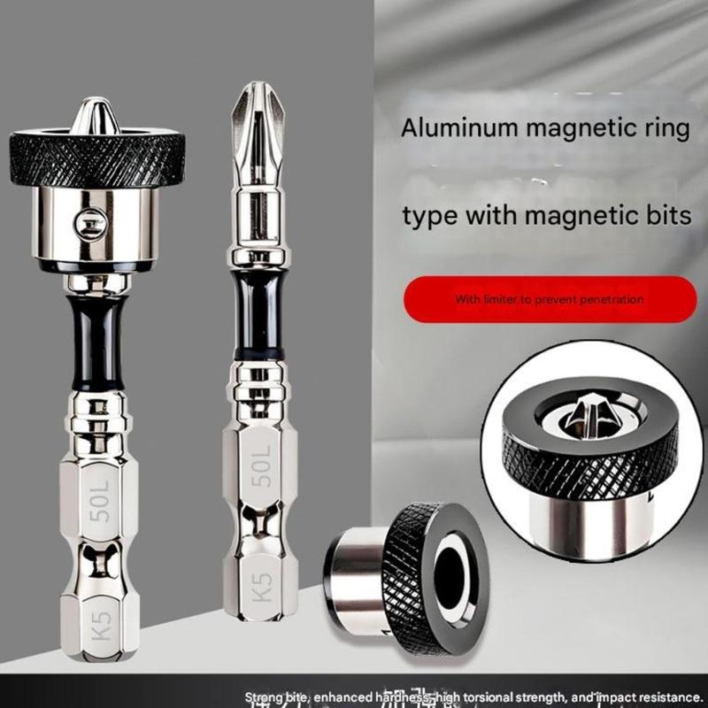 Magnetic Positioning Screwdriver Bit Gypsum Board Plasterboard Screws Locating Drilling For Power Tool