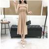2026 Women's Plus Size Slimming Fairy Camisole Slip Dress with Pleated Hem for Summer