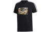 Neo T Shirts Men's Black Crew Neck Moderate Straight Fit GK5871