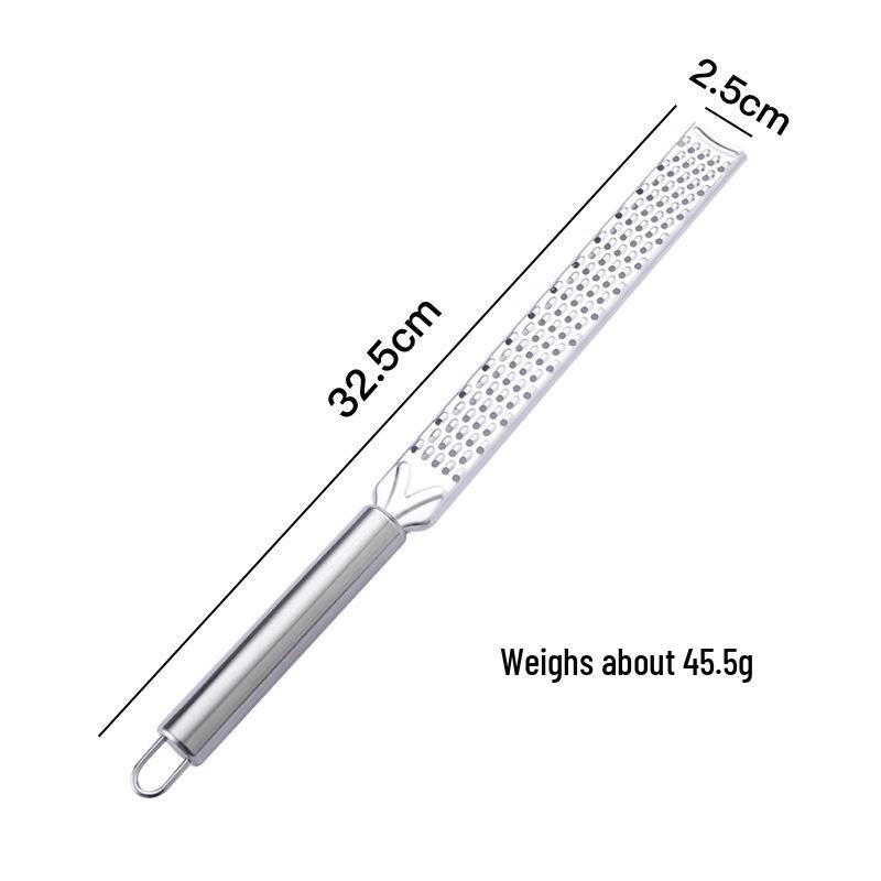 Multi-Purpose Stainless Steel Grater for Cheese, Lemon, and Vegetables