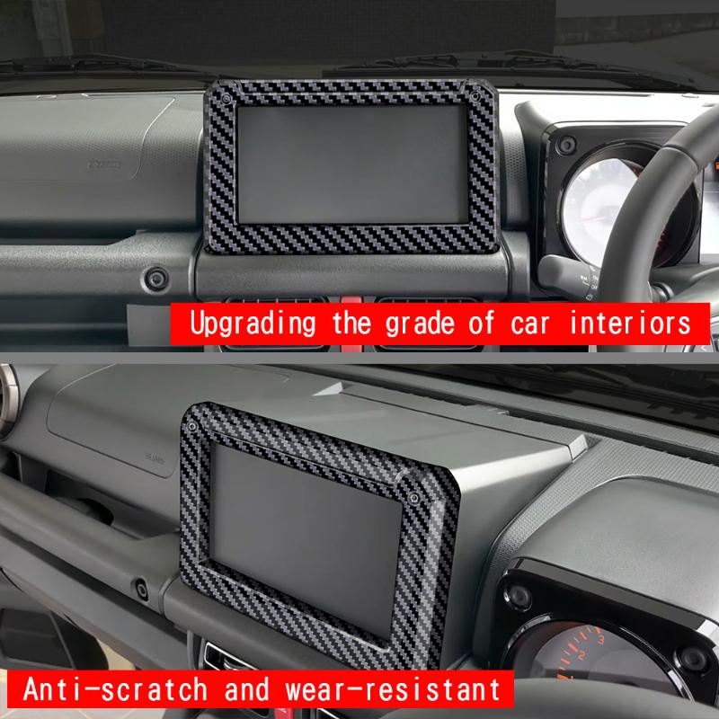 Car 7 Inch Navigation Screen Frame Trim Interior Accessory For Jimny Nomade 2025