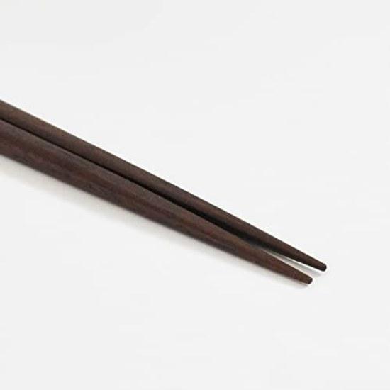 pair couples chopsticks lacquered paulownia box chopstick rest Honoka 2 sets made Japan.