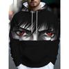 Men's trendy hooded sweatshirt, versatile and comfortable
