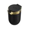 With Lid Car Ashtray LED Blue Light Auto Ashtray Modern Automotive Supplies  Car Interior