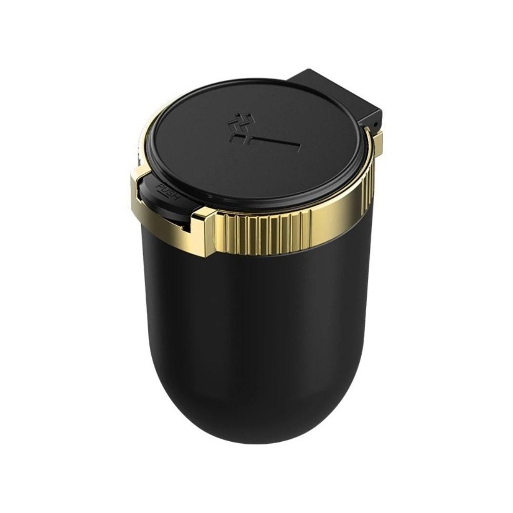 With Lid Car Ashtray LED Blue Light Auto Ashtray Modern Automotive Supplies  Car Interior