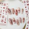 5D Embossed Nail Art Sticker Supplies Nail Art Decorations Nail Manicure Decals