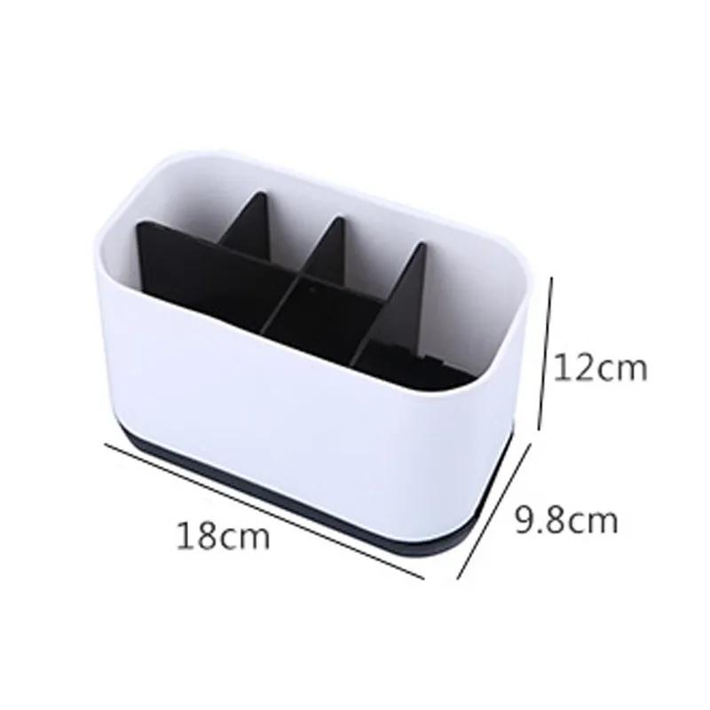 Multi-funct Toothbrush Toothpaste Holder Case Shaving Makeup Brush Electric Toothbrush Organizer Stand Box Bathroom Accessories