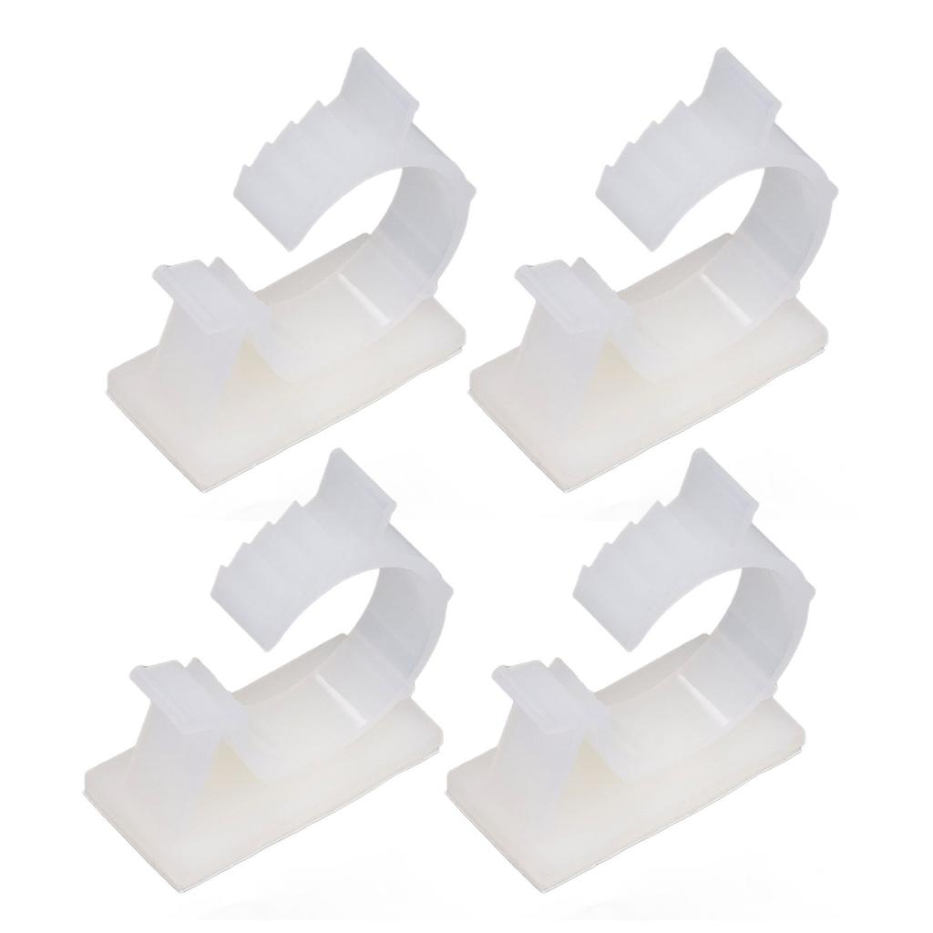100Pcs Cable Management Clip Adjustable Adhesive PA66 Nylon Cord Organizer for Home YX 1316
