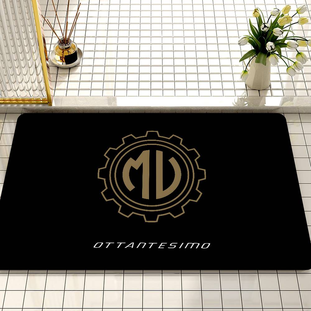 M MV A Agusta Door Mat Washable Non Slip Living Room Sofa Chairs Area Mat Kitchen Doormat Area Rug