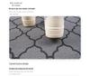 Geometric Anti-Slip Mud Wiping Door Mat - Wear-Resistant Rubber, Polypropylene
