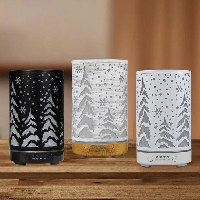 Scent Machine Aroma Diffuser 100ml Fragrance Diffuser Hollow Tree Humidifier for Hotel Lobby Home Fragrance Smell Distributor