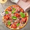 Creative Pizza Gourmet Floor Mat Living Room Decoration Round Carpet Funny Children Washable Study Rug Home Anti-slip Soft Rug