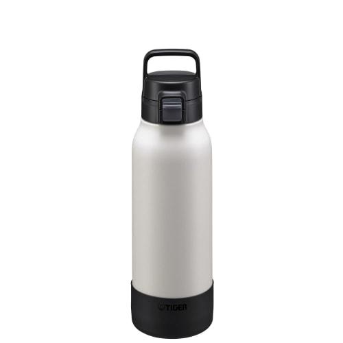 Tiger Thermos Water Bottle, 1.2 Liter, Vacuum Insulated Stainless Steel Bottle with Handle for Easy One-Hand Opening, Large Capacity, Suitable for Spo