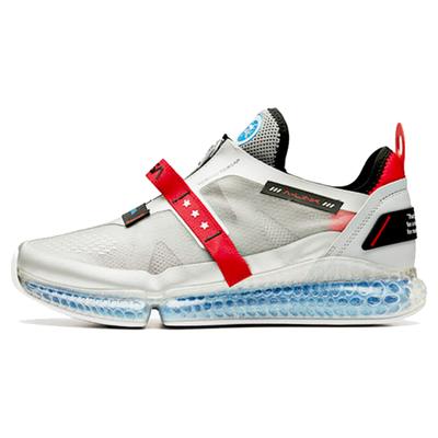 Qitian Full Cushion 'Grey White Blue' Sneakers 912015550-8