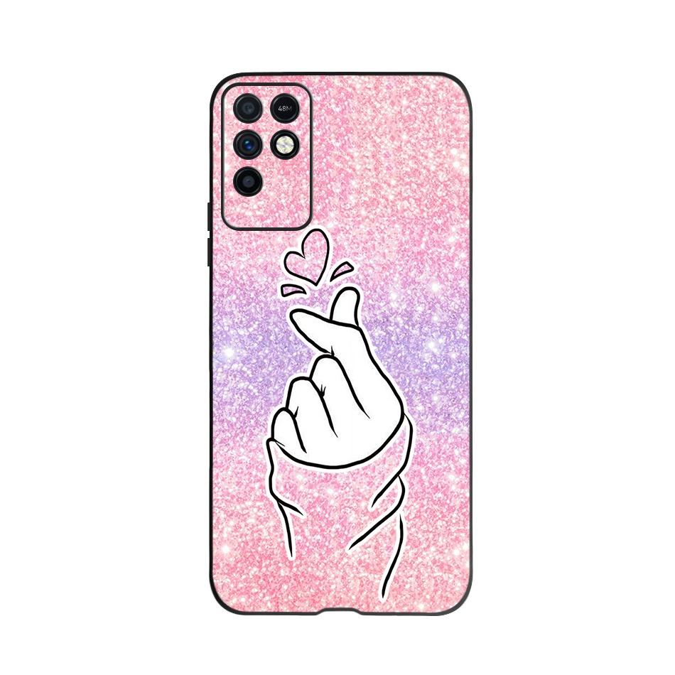 Phone Case For Infinix Note 10 Case 6.95" Soft Silicone TPU Back Cover For Infinix Note10 X693 Coque Cute Animal Fundas Bumper