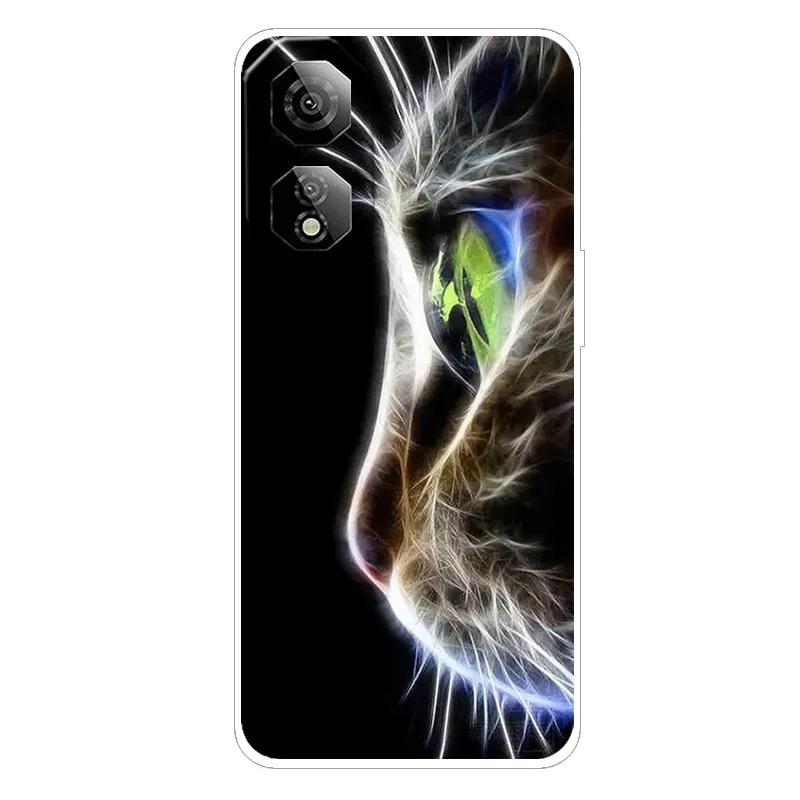 Für ZTE nubia Neo 2 Klare Hülle Z2352N Cartoon Cooles Silikon Handyhülle Für Nubia Neo 5G 8150N Transparenter Weicher TPU Schutz