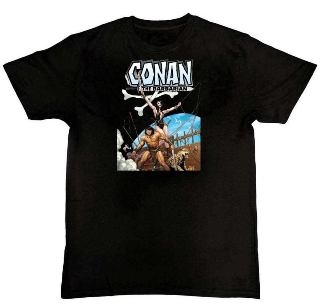 Conan the Barbarian Graphic Print Mens T-Shirt