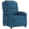 VidaXL Electric Massage Recliner, Relaxation Chair with Adjustable Backrest and Footrest, Seat of 3204299