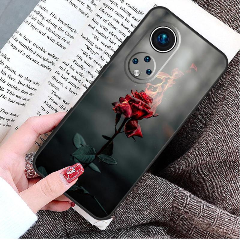 Red Rose Flower Case For Honor Magic 7 5 6 Pro V5 Honor X8b X8a X9b X9c X9a X7a 50 70 90 200 400 Lite Cover
