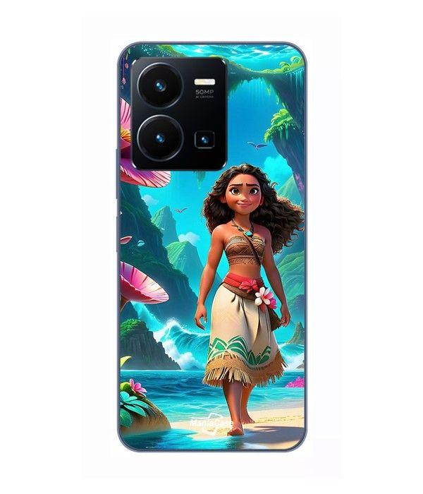 Coque Pour Vivo Y35 4G VAIANA ART ANIME Maniacase