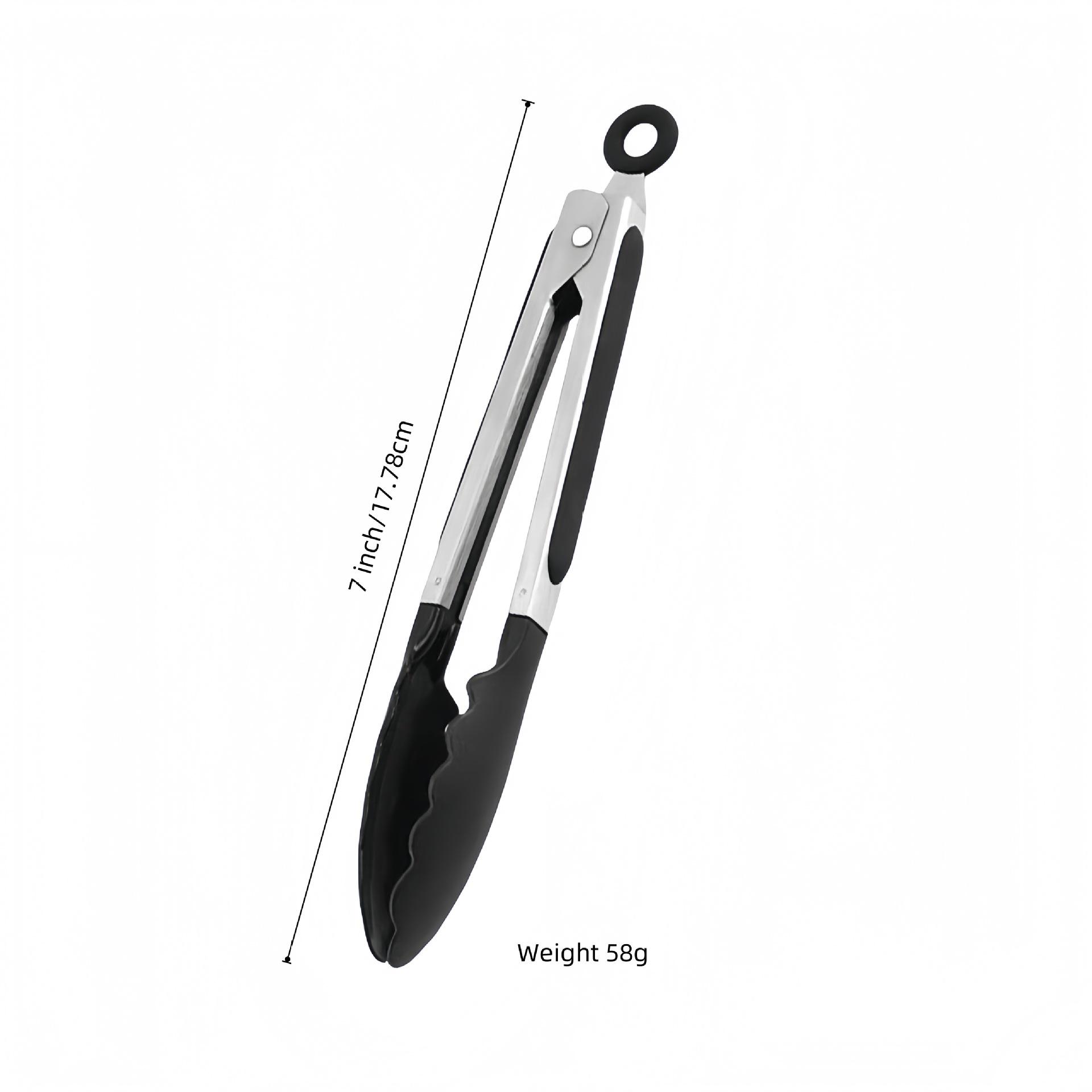 

Высокотемпературные силиконовые клипсы для мяса и гриля - Кухонные и барбекю клипсы из нержавеющей стали, защищающие от ожогов