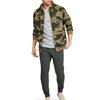 Under Armour Sweatshirts Men's Post Station Green Hooded Moderate Cardigan 1329748-331