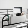 Bedside Storage Basket Hook Hanging Storage Box Rail Organization Shelf for Dormitory   Living Room
