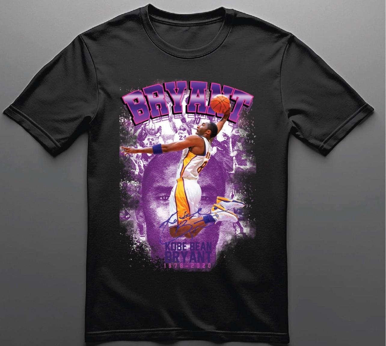 Kobe Bryant Men s T-shirt Unisex Black Tee S разноцветный