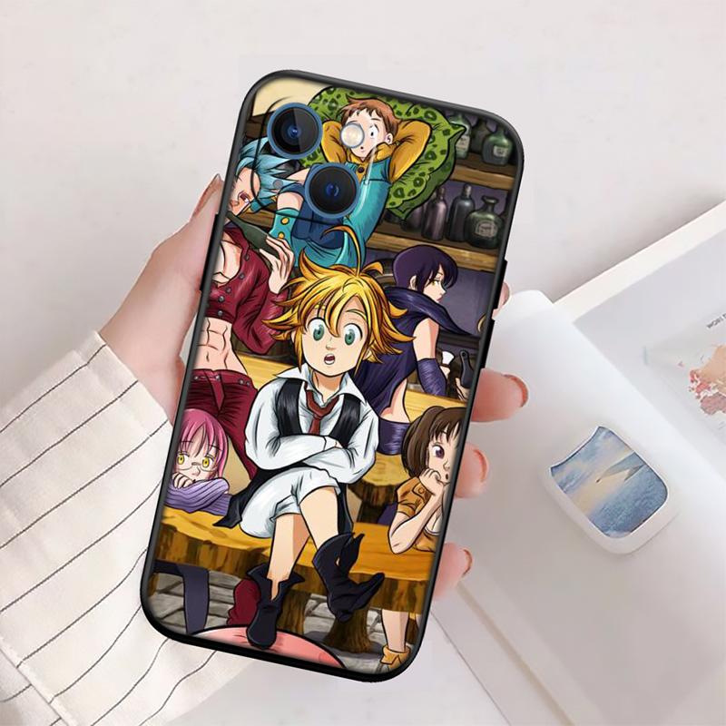 

QE24 S-Seven D-Deadly Sin Shell Phone Case for Samsung Galaxy Note 10 20 S23 S24 S25 Ultra FE Plus Edge Lite A02S A35 A07 A17 Galaxy Note20