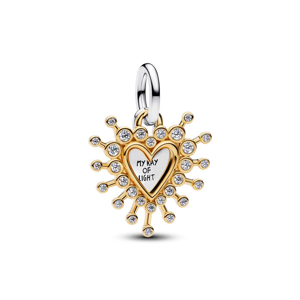 New Copper Butterfly Love Zircon Necklace Moon Bowknot Circular Heart Chain For Women Jewelry Birthday Gifts