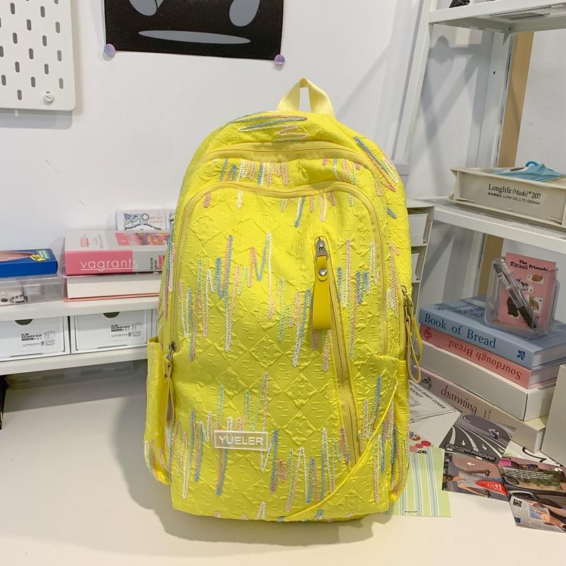 Junior High School College Students Japanese Ins Wind Backpack Large Capacity Backpack