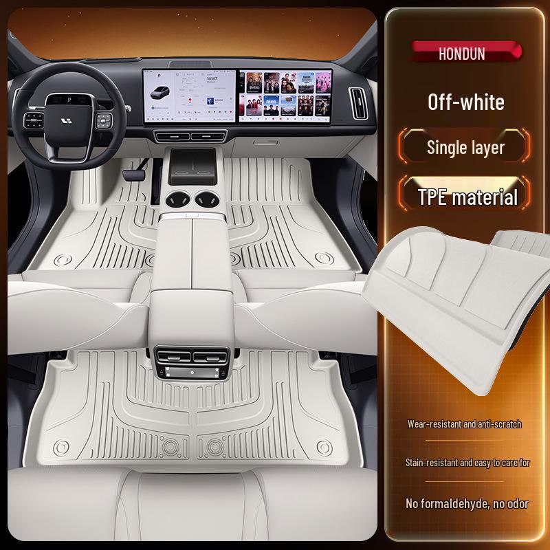 Ideal i6 TPE Floor Mats 2025: New Car Interior Carpet for Five-Seater