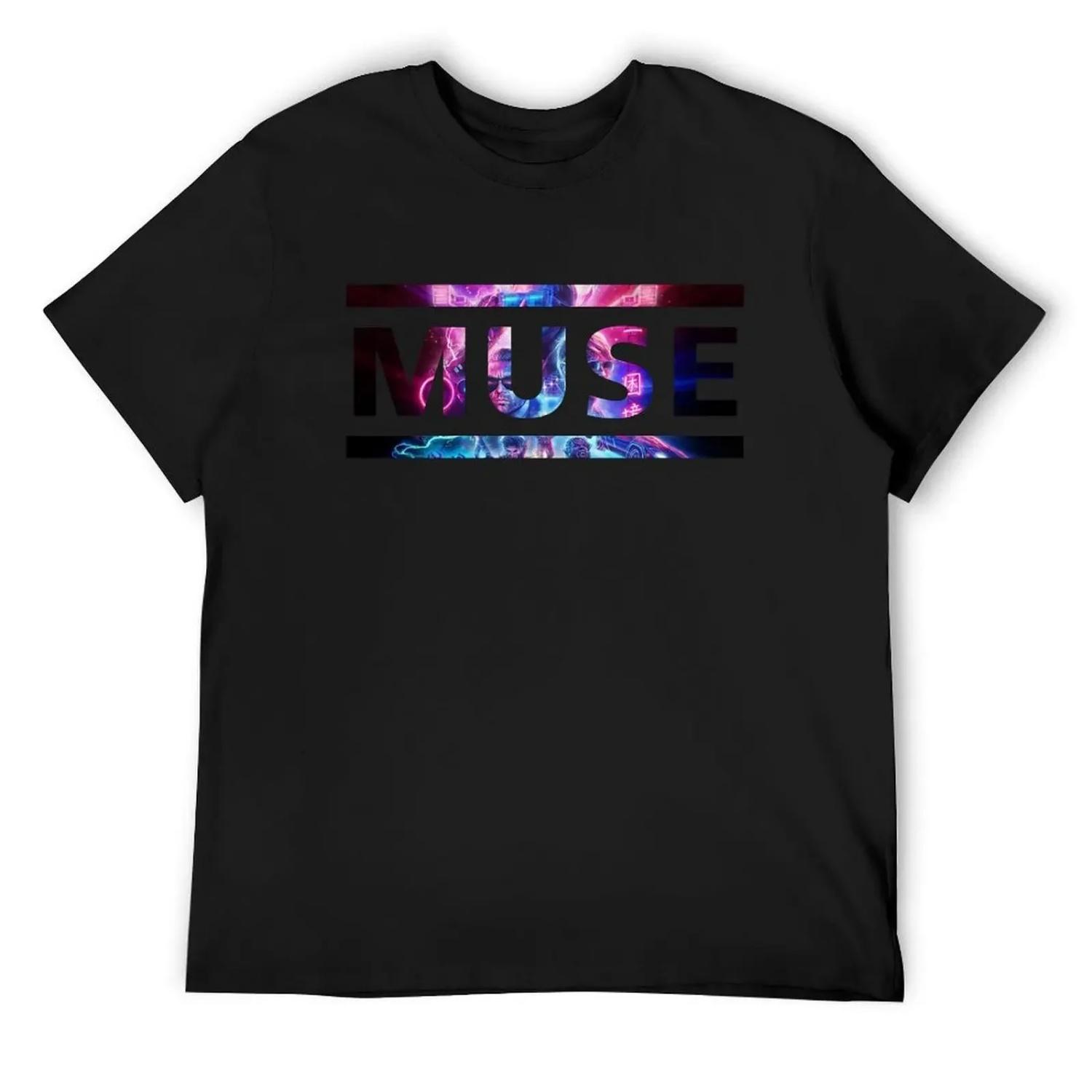 Simulation Theory Muse Cover Logo T-Shirt essential t shirt fashion shirts funny t shirts for men S