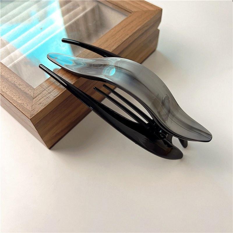 Acetate Material Hair Clip For Women Trendy Duckbill Clip For Various Hairstyles