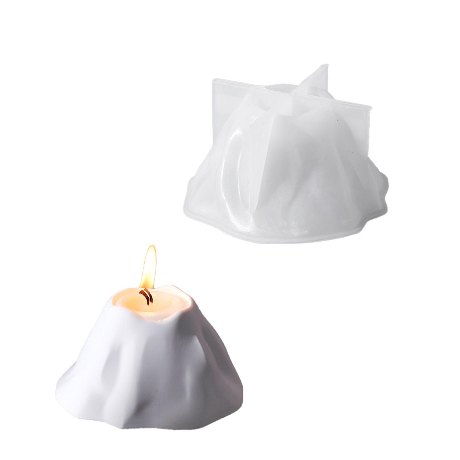 

Multi Purpose Snow Mountain Scented Candle Silicone Mold Perfect For Creative DIY Projects And Stress Relief Activities