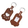 Pet Furs Memorial Keychains Dog Cats Hair Keepsakes Holder Engraved Pet Loss Gift Pet Hair Container Keyring Keepsakes