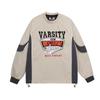 Men's New American Tide Brand Ice Hockey Suit Sports Style Retro Color Matching Crew Neck Sweater Locomotive Style