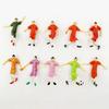 10pcs Colorful Making Football Game Scene 1/75 1/50 Scale Football Sports People