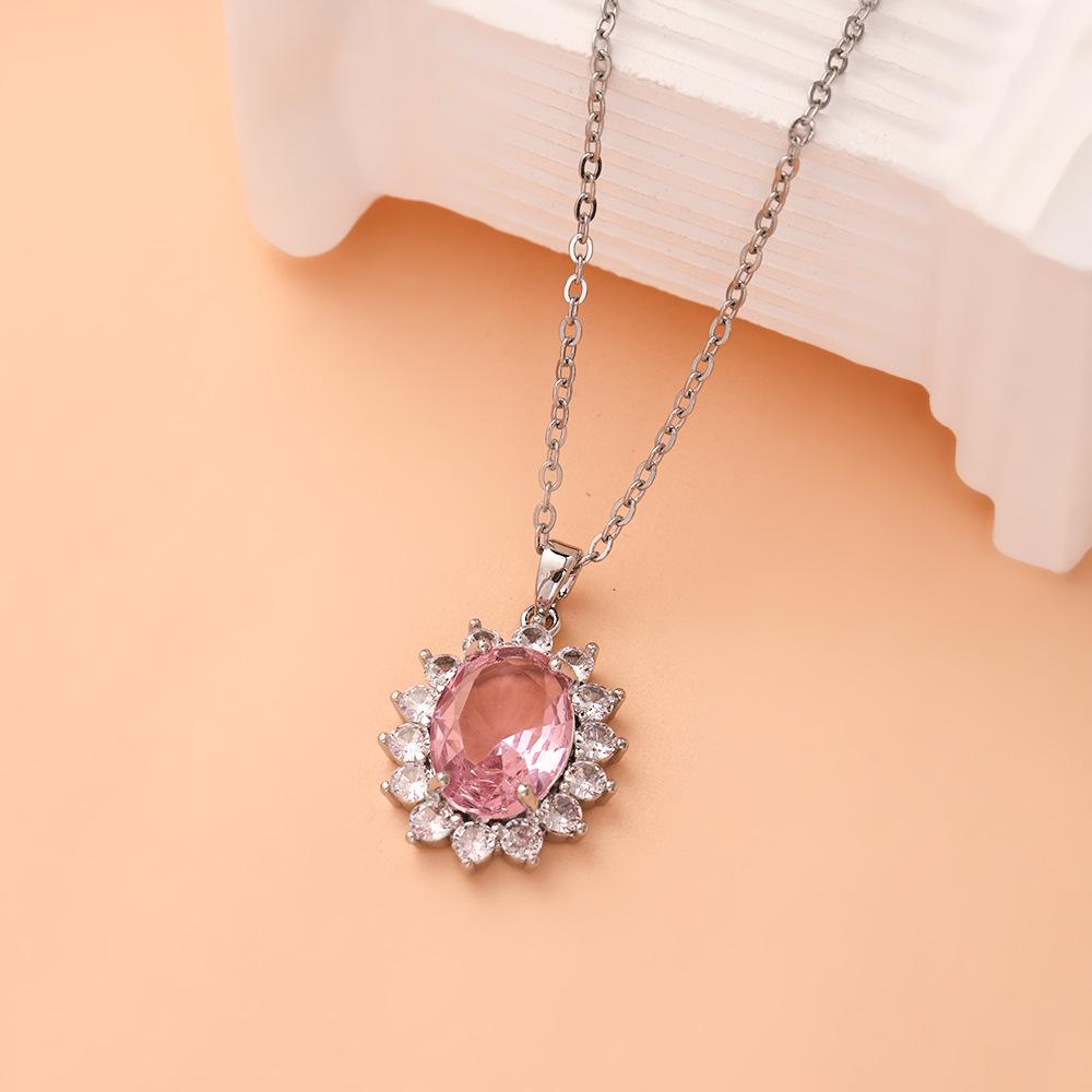 Women's Luxury Titanium Steel Pendant Clavicle & Long Sweater Necklace - Niche Design