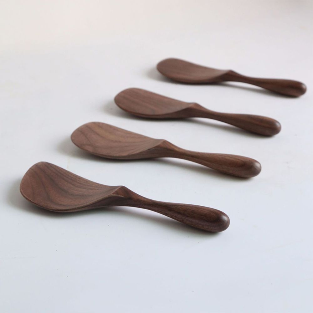 Wooden Large Coffee Gift Dessert Stir Soup Spoons Tableware Kitchen Supplies Rice Scoop