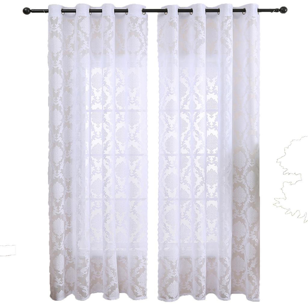 Retro Gauze Curtains, Light Luxury, Dream Lace, Home Living Room, Bedroom, Balcony Partition, Curtains, Curtains, And Curtains Are Free Of Perforation