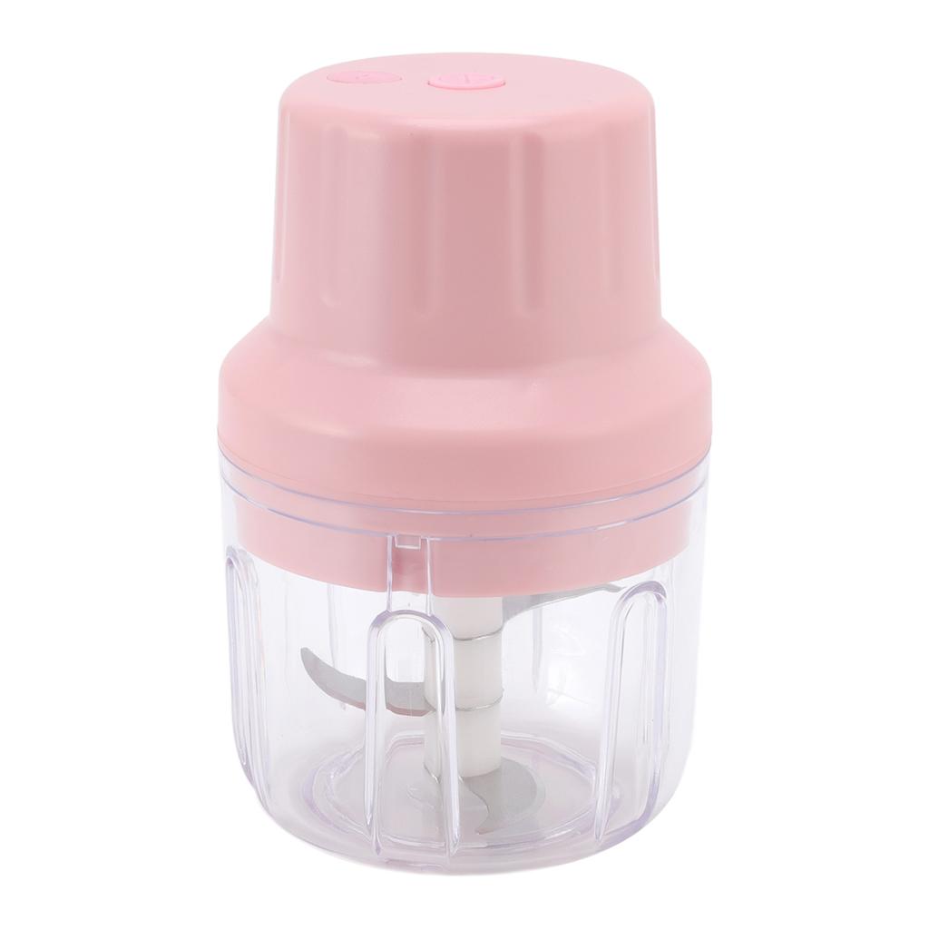 Wireless Rechargeable Garlic Chopper USB Powered Portable Electric Mini Garlic Crusher for Kitchen
