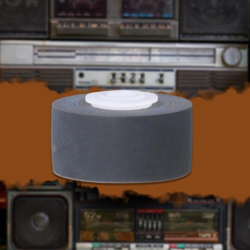 Cassette Tape Recorder Pinch Roller Wheel Rubber Pressure Recorder Belt Pulley Replacement For Tape Recorder