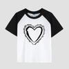 T-shirt Stampata da Bambino con Girocollo, Tessuto in Cotone, Top Casual alla Moda a Maniche Corte per Ragazzo per l'Estate