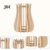 Handmade Wooden Art Piece Puzzle Flower Vase, Arrangement Display Stand for Placing Flowers & Artistic Floral Base Artificial Flowers, Suitable