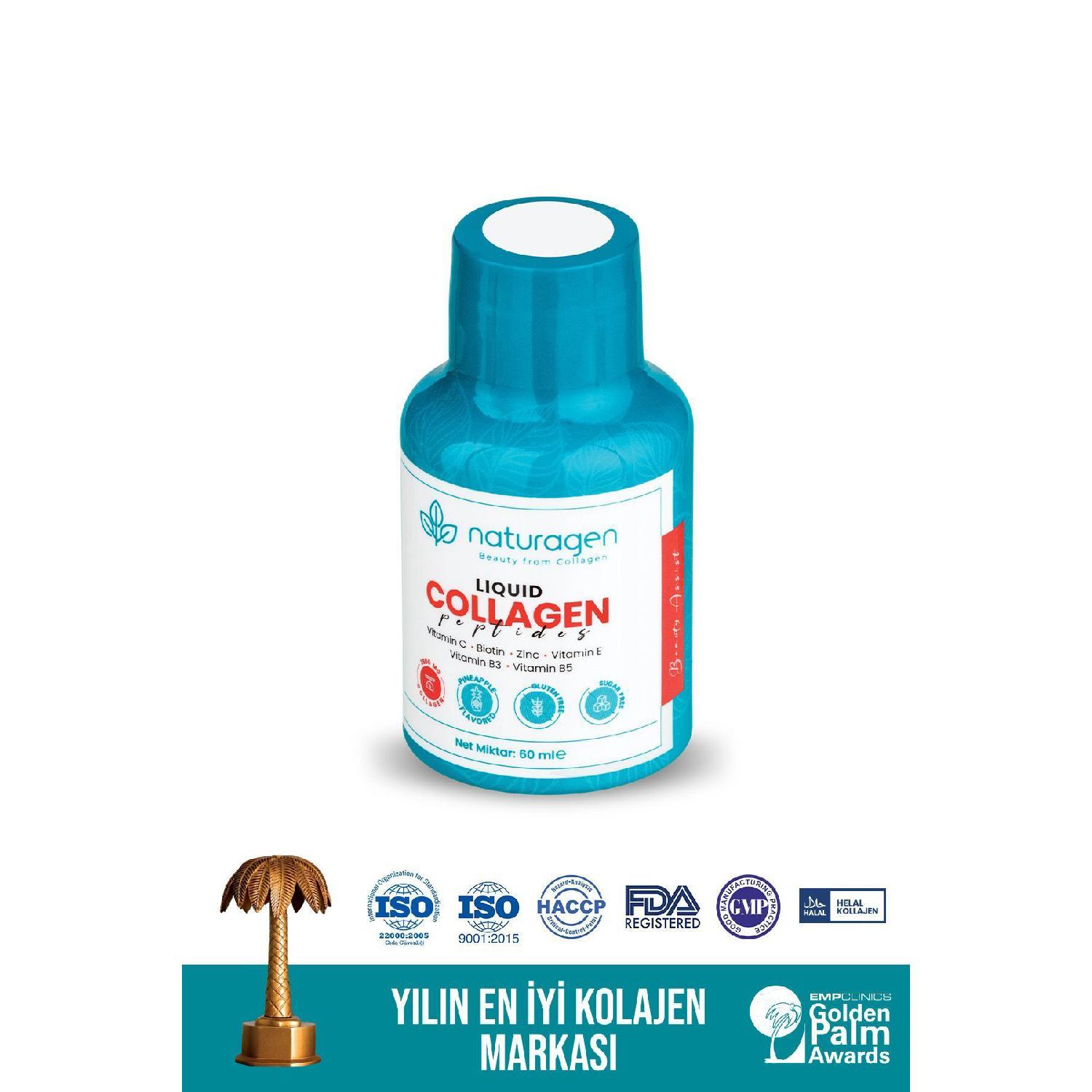 

Collagen Pineapple Flavored Liquid Collagen Shot 60 Ml 1 Bottle (type 1