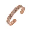 New European and American retro double-ring pattern magnetic bracelet set