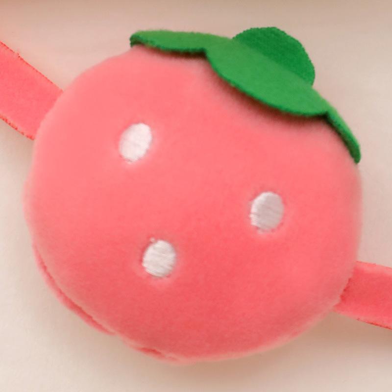 Niedliches weiches Frucht-Kuh-Plüschtier, niedliche Kalb-Rucksackpuppe, Wurfkissen, Kinderpuppe